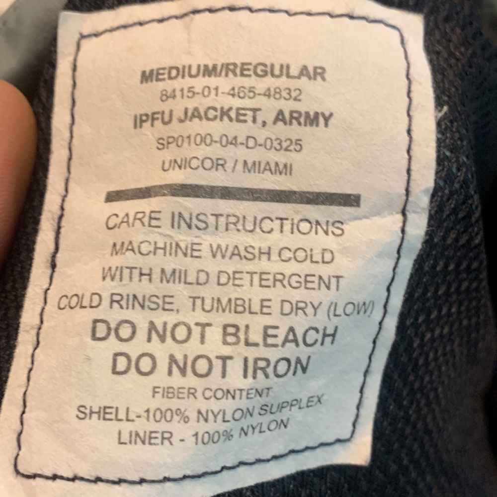 Authentic Army Reflecting Flight Jackets - image 2